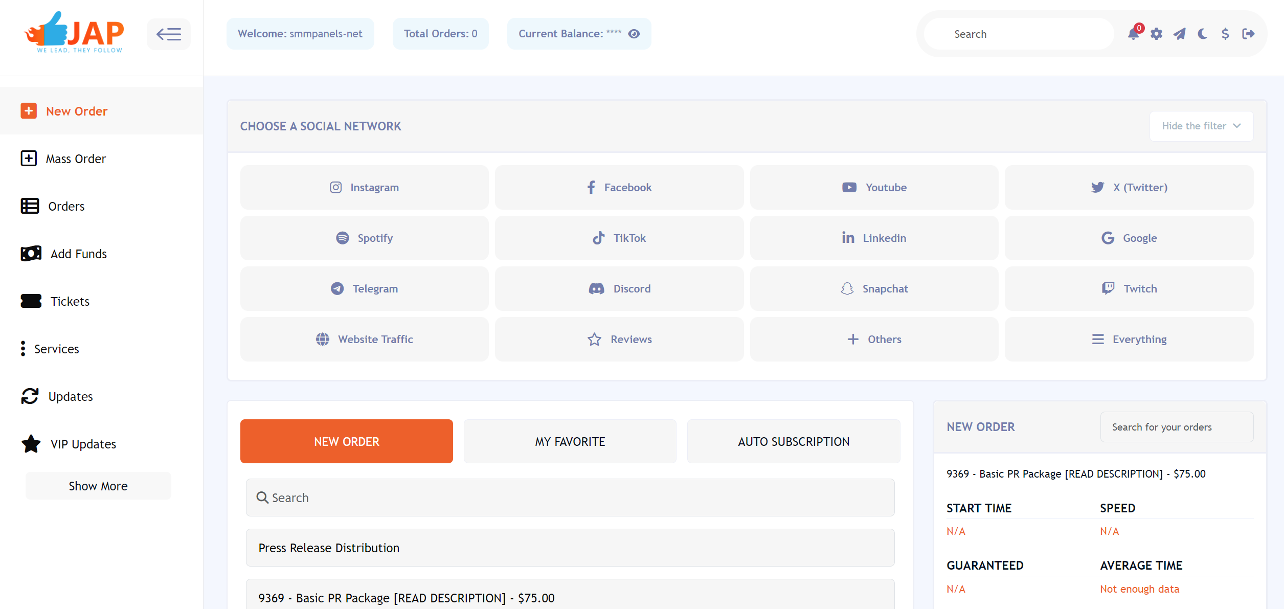 JustAnotherPanel.com thumbnail